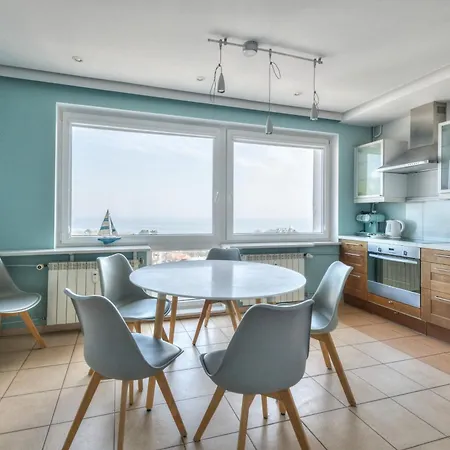 Apartment 11th Floor With Seaview By Northside Sopot