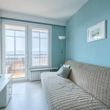Apartment 11th Floor With Seaview By Northside Sopot
